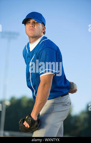 Baseball Pitcher Stock Photo