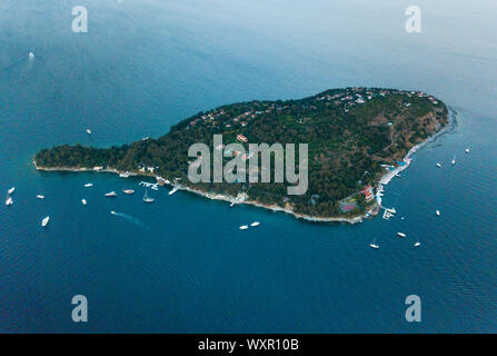 Prince islands ( Sedef island) arrial view , IstanbulTURKEY Stock Photo