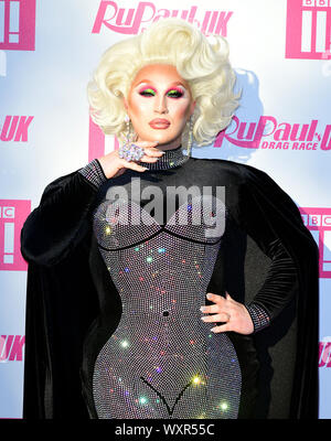 The Vivienne Attending The Rupaul Drag Race Premiere Bloomsbury Ballroom London Stock Photo Alamy