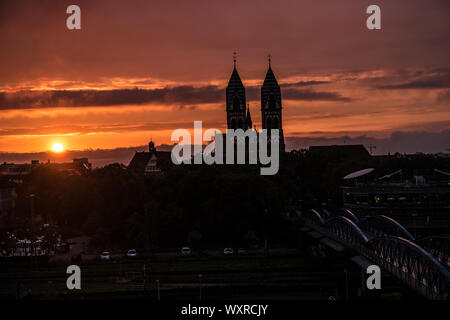 Sacred Heart Church, Freiburg im Breisgau, Baden Württemburg, Germany. Stock Photo