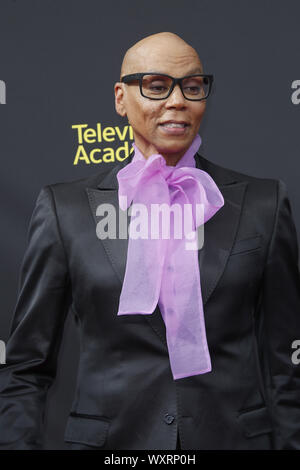 September 17, 2019, Los Angeles, CA, USA: LOS ANGELES - SEP 14:  RuPaul at the 2019 Primetime Emmy Creative Arts Awards at the Microsoft Theater on September 14, 2019 in Los Angeles, CA (Credit Image: © Kay Blake/ZUMA Wire) Stock Photo