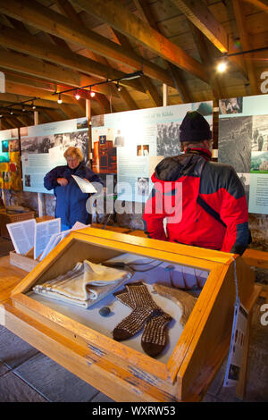 Museo del pueblo de St. Kilda. Village Bay. Isla St. Kilda. Outer Hebrides. Scotland, UK Stock Photo