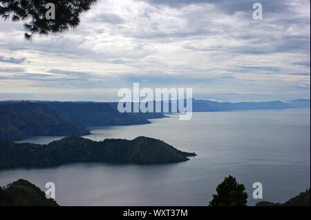 Simalem Resort, Toba Lake, North Sumatera, Indonesia Stock Photo