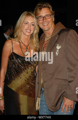 John Schneider and wife Elly Castle Nip/Tuck season five premiere at  Paramount Studios, Hollywood Los Angeles, California Stock Photo - Alamy