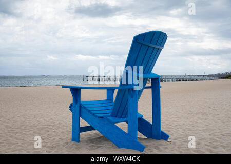 Large discount blue chair