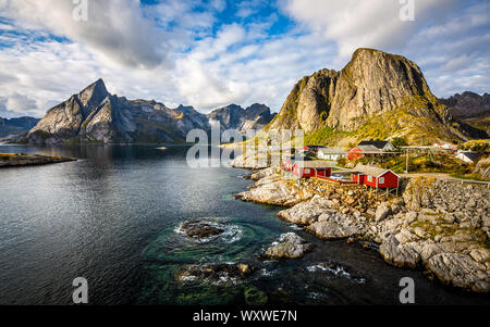 Hamnøy, Lofoten Islands, Norway by Anne-Marie Forker Stock Photo