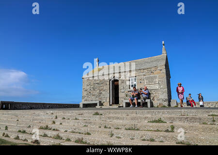 Chapel of St Nicholas at St Ives, Cornwall, Britain, UK Stock Photo - Alamy