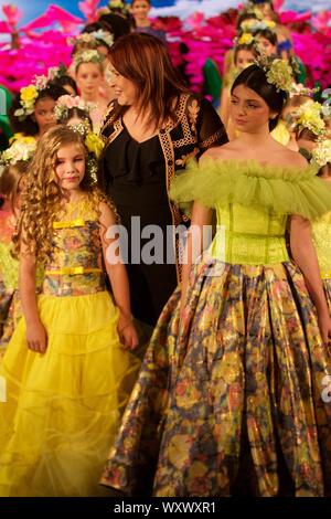Ny, United States. 08th Sep, 2019. Wanda Beauchamp SS'20 collection in NYFW powered by Art Hearts Fashion (Photo by Martina Kolozvaryova/Pacific Press) Credit: Pacific Press Agency/Alamy Live News Stock Photo