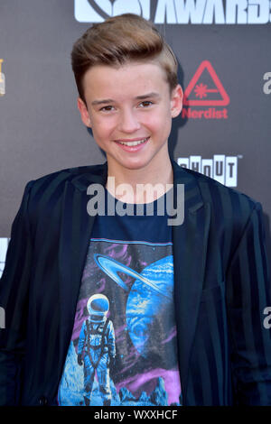 Maxwell Jenkins attending the 45th Annual Saturn Awards at Avalon