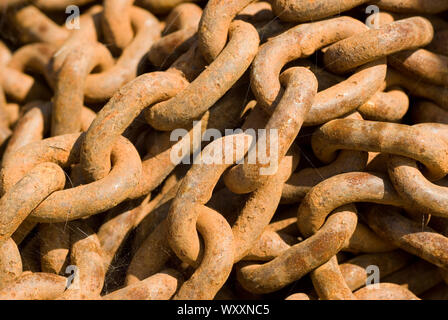 Rusty Chain Stock Photo