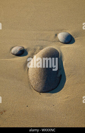 Playa Mol Foirs Geòdha Beach. Mealasta. Southwest Lewis island. Outer Hebrides. Scotland, UK Stock Photo