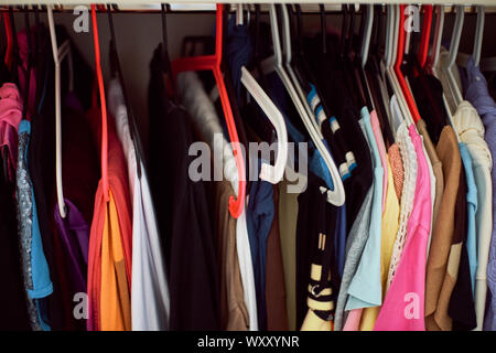 Woman`s underwear. Lingerie on rack. Retail shop, store, Stock Photo,  Picture And Rights Managed Image. Pic. YK8-2037192