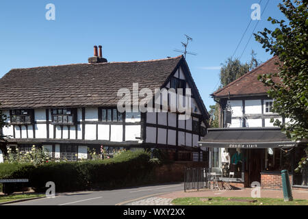 Houses in Lindfield High street West Sussex Stock Photo