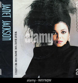 Janet Jackson (1986) What Have You Done For Me Lately - 7 Inch Single ...