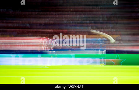 Madrid, Spain. 18th September, 2019. Renan Lodi (Atletico de Madrid) during the football match of UEFA Champions League group stage between Atletico de Madrid and Juventus FC at Wanda Metropolitano Stadium on September 18, 2019 in Madrid, Spain. Credit: David Gato/Alamy Live News Stock Photo