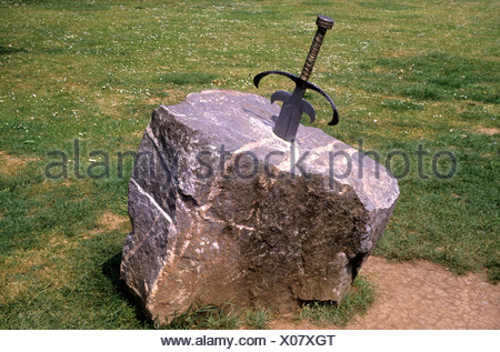 Sword in Stone Taunton King Arthur Arthurian Legend Somerset England ...