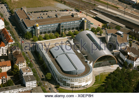 Aerial view, central station, station district, new station ... Aerial view, central station, station district, new station ...