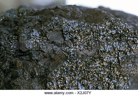 Bituminous Coal Sedimentary Rock Stock Photo Alamy