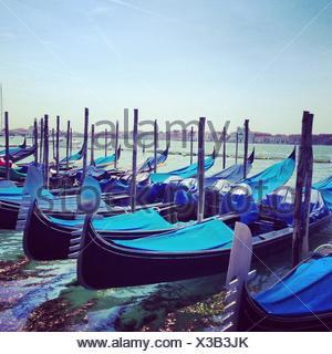 Gondolas in Venice