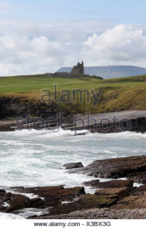 Classiebawn Castle on Mullaghmore Head, County Sligo, Republic of Stock ...