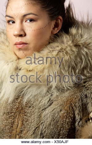wolf fur collar