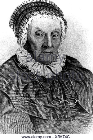 Caroline Herschel (1750-1848), a German astronomer who lived in Stock ...