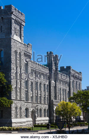 Thayer Hall, West Point Military Academy campus, New York, USA Stock ...