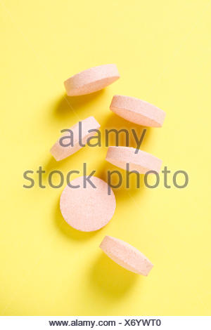 Download Yellow Pills Studio Shot Stock Photo Alamy PSD Mockup Templates