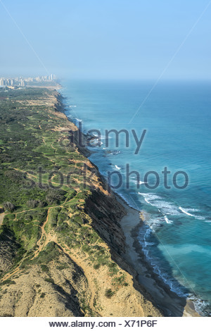 Israel Coastal plains south of Netanya aerial photography Stock Photo ...