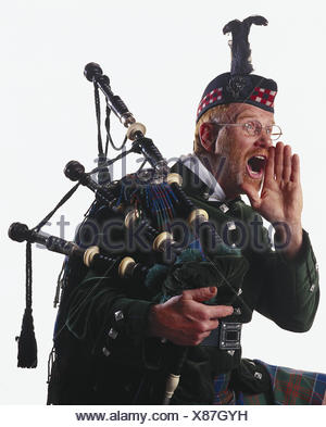 bagpipe player in music of strangers