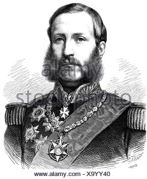 Prince Philippe Of Belgium Count Of Flanders 1837 1905 Son Of Stock Photo Alamy