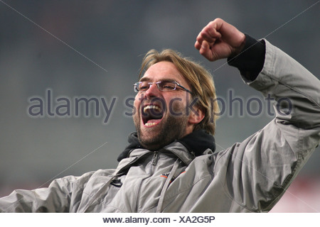 Soccer coach Juergen Klopp, FSV MAinz 05 Stock Photo - Alamy