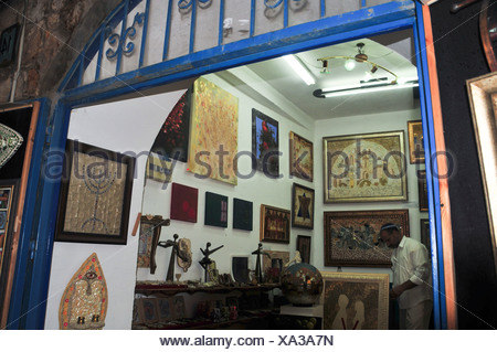 Israel, Upper Galilee, Tzfat, art gallery Stock Photo: 27695428 - Alamy