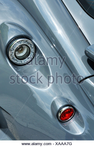 Wiesmann sports car, GT, detail view, tail lights, Munich, Bavaria, Germany, Europe