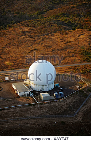 Aerial View Radar Dome at Vandenberg Air Force Base Stock Photo ...