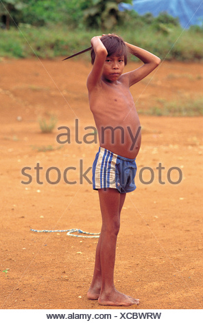 Yanomami Child Stock Photo: 219007 - Alamy