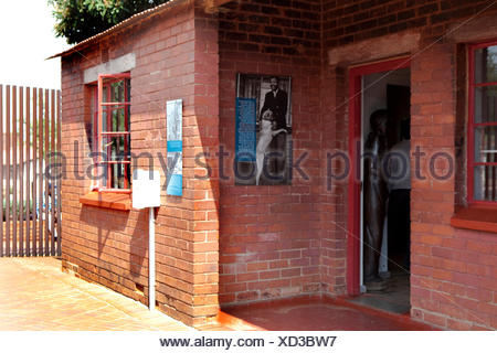 Nelson Mandela's old House in Soweto, Johannesburg, South Africa Stock ...