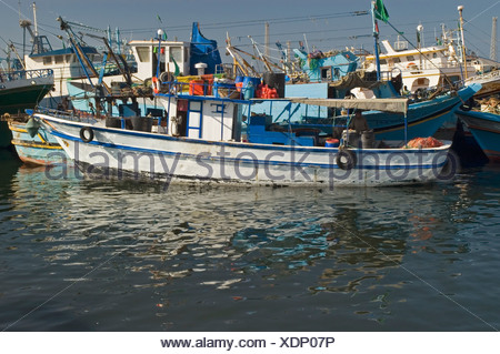 Tripoli, Libya. Men Fishing in Tripoli Harbor, Harbour Stock Photo ...