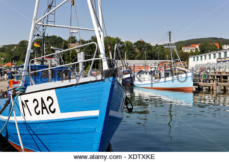 Sassnitz Harbour, Ruegen, Germany, Europe