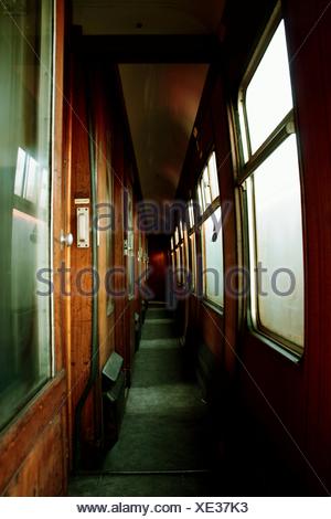 Corridor Of Train Stock Photo: 93107567 - Alamy