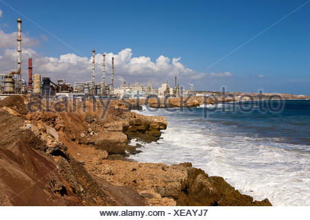 Phosphate industry in Safi Morocco Stock Photo - Alamy