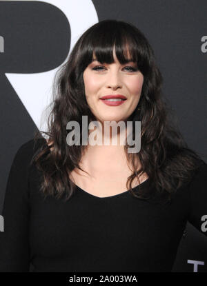 Hollywood, Kalifornien, USA, 18. September 2018 Schauspielerin Liv Tyler sorgt Twentieth Century Fox's "Ad Astra" Special Screening am 18. September 2018 Cinerama Dome in Hollywood, Kalifornien, USA. Foto von Barry King/Alamy leben Nachrichten Stockfoto