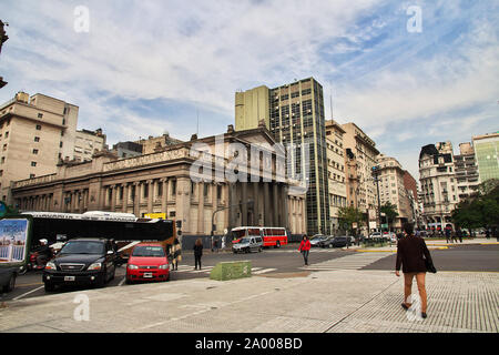 Buenos Aires/Argentinien - 02. Mai 2016: Das Theater in Buenos Aires, Argentinien Stockfoto
