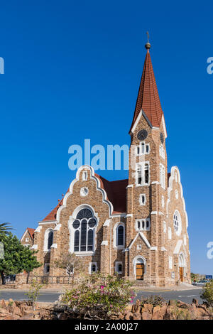 Christus Kirche oder Christuskirche, Windhoek, Khomas, Namibia Stockfoto