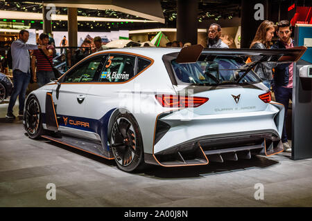 FRANKFURT, Deutschland - September 2019:, IAA International Motor Show Auto Ausstellung. Stockfoto