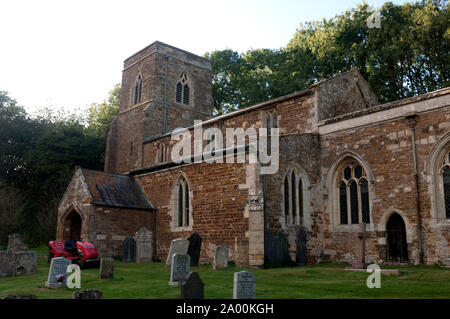 St. Michael und alle Engel Kirche, Beulah, Leicestershire, England, Großbritannien Stockfoto