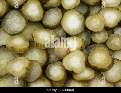 Salzgurken als Textur zu backgroun. Stockfoto