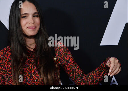 Los Angeles, USA. 18 Sep, 2018. Chelsea Tyler besucht die Premiere des Motion Picture sci-fi-Thriller "Ad Astra" am ArcLight Cinerama Dome im Hollywood Abschnitt von Los Angeles am Mittwoch, 18. September 2018. Storyline: Astronaut Roy McBride (Brad Pitt) fährt auf die äußeren Ränder des Sonnensystems seinen verschwundenen Vater zu finden und das Geheimnis, das das Überleben unseres Planeten bedroht. Seine Reise wird entdecken Sie Geheimnisse, die die Natur der menschlichen Existenz und unseren Platz im Kosmos Herausforderung. Foto von Jim Ruymen/UPI Quelle: UPI/Alamy leben Nachrichten Stockfoto