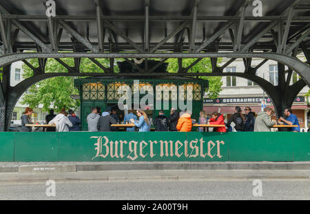 Burgermeister, Schlesisches Tor, Kreuzberg, Berlin, Deutschland Stockfoto