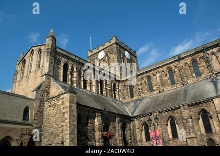 NORTHUMBERLAND; HEXHAM: DIE ABTEI Stockfoto